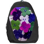 Cotton Flower Buttons  Backpack Bag Front