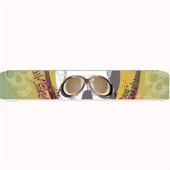 Funny Skull With Sunglasses And Palm Small Bar Mats