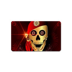 Funny, Happy Skull Magnet (name Card)