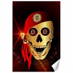 Funny, happy skull Canvas 20  x 30   19.62 x28.9  Canvas - 1