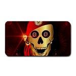 Funny, happy skull Medium Bar Mats 16 x8.5  Bar Mat