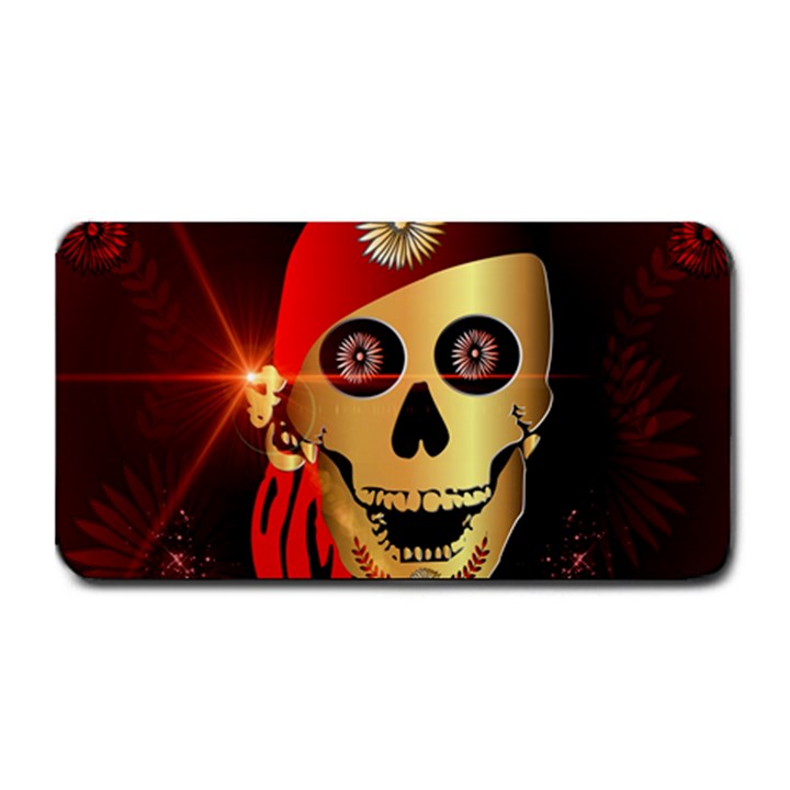 Funny, happy skull Medium Bar Mats