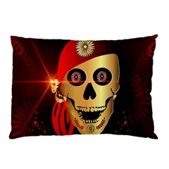 Funny, Happy Skull Pillow Cases (two Sides)