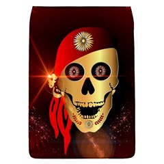 Funny, Happy Skull Flap Covers (l) 