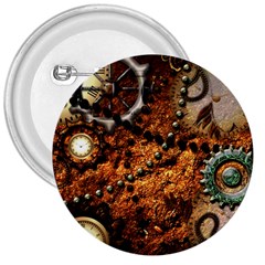 Steampunk In Noble Design 3  Buttons by FantasyWorld7