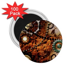 Steampunk In Noble Design 2 25  Magnets (100 Pack) 