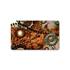 Steampunk In Noble Design Magnet (name Card)