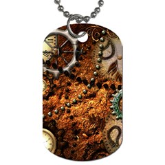 Steampunk In Noble Design Dog Tag (one Side) by FantasyWorld7