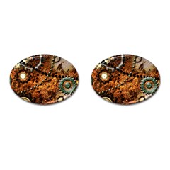 Steampunk In Noble Design Cufflinks (oval)