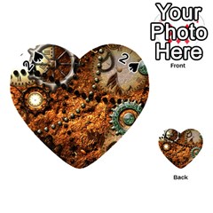 Steampunk In Noble Design Playing Cards 54 (heart) 