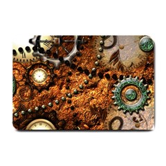 Steampunk In Noble Design Small Doormat  by FantasyWorld7