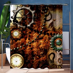 Steampunk In Noble Design Shower Curtain 60  X 72  (medium) 