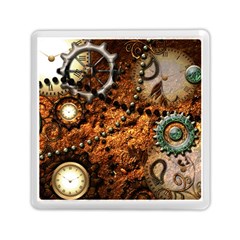 Steampunk In Noble Design Memory Card Reader (square) 