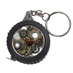 Steampunk With Clocks And Gears And Heart Measuring Tapes by FantasyWorld7