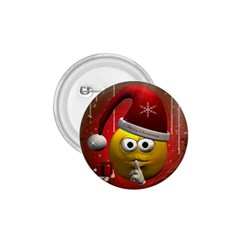 Funny Christmas Smiley 1 75  Buttons