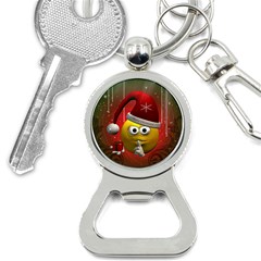 Funny Christmas Smiley Bottle Opener Key Chains