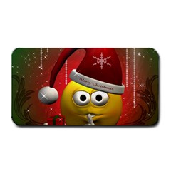 Funny Christmas Smiley Medium Bar Mats by FantasyWorld7