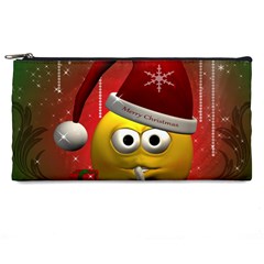 Funny Christmas Smiley Pencil Cases