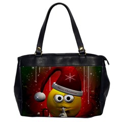 Funny Christmas Smiley Office Handbags