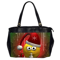 Funny Christmas Smiley Office Handbags (2 Sides) 