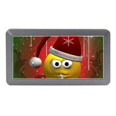 Funny Christmas Smiley Memory Card Reader (mini) by FantasyWorld7