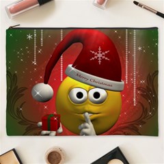 Funny Christmas Smiley Cosmetic Bag (xxxl) 