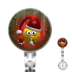 Funny Christmas Smiley Stainless Steel Nurses Watches