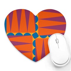 Angles Heart Mousepad