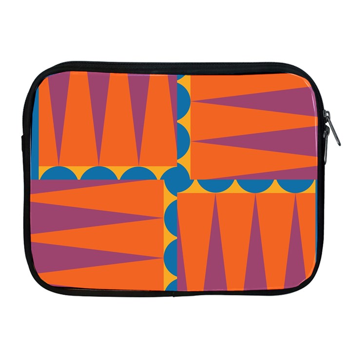 Angles Apple iPad 2/3/4 Zipper Case