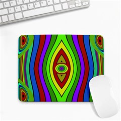 Colorful Symmetric Shapes Small Mousepad