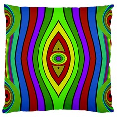 Colorful Symmetric Shapes Large Cushion Case (two Sides)