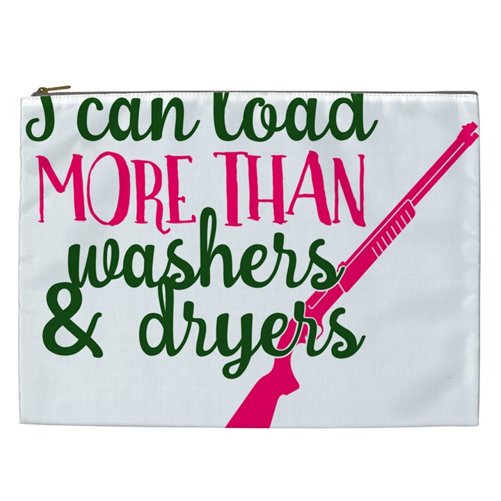 I Can Load More Than Washers And Dryers Cosmetic Bag (XXL) 