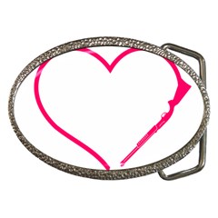 Customizable Shotgun Heart Belt Buckles by CraftyLittleNodes