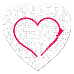 Customizable Shotgun Heart Jigsaw Puzzle (heart) by CraftyLittleNodes