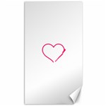 Customizable Shotgun Heart Canvas 40  x 72   39.28 x69.23  Canvas - 1