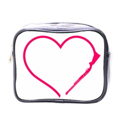 Customizable Shotgun Heart Mini Toiletries Bags by CraftyLittleNodes