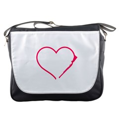 Customizable Shotgun Heart Messenger Bags by CraftyLittleNodes