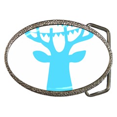 Party Deer With Bunting Belt Buckles