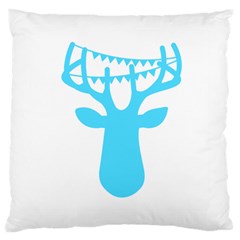 Party Deer With Bunting Large Cushion Cases (one Side)  by CraftyLittleNodes