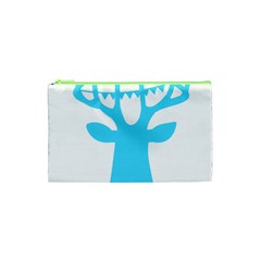 Party Deer With Bunting Cosmetic Bag (xs) by CraftyLittleNodes