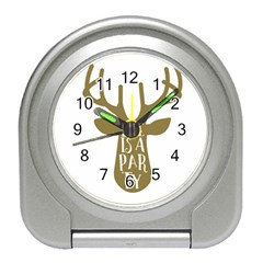 Life Is A Party Buck Deer Travel Alarm Clocks