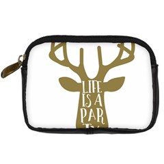 Life Is A Party Buck Deer Digital Camera Cases