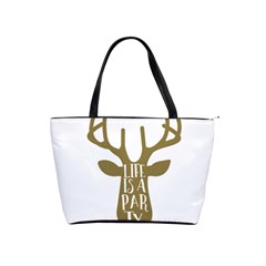 Life Is A Party Buck Deer Shoulder Handbags