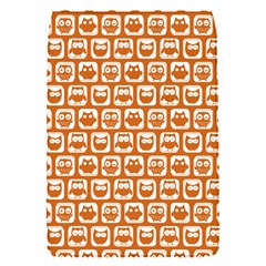 Orange And White Owl Pattern Flap Covers (s)  by GardenOfOphir