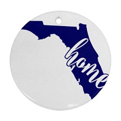 Florida Home  Ornament (round) 