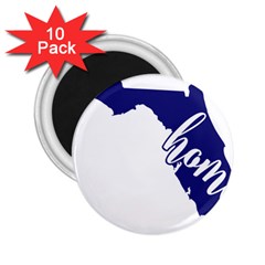 Florida Home  2 25  Magnets (10 Pack) 