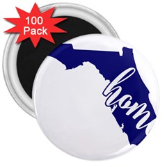 Florida Home  3  Magnets (100 Pack)