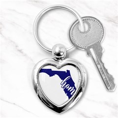 Florida Home  Key Chains (heart)  by CraftyLittleNodes