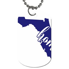 Florida Home  Dog Tag (two Sides)