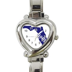 Florida Home  Heart Italian Charm Watch